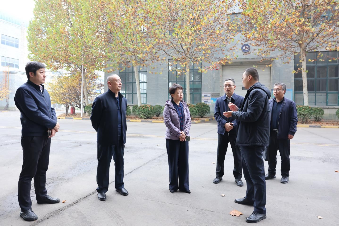 鄒平市委常委、副市長(zhǎng)陳靜來(lái)山東三星集團(tuán)調(diào)研