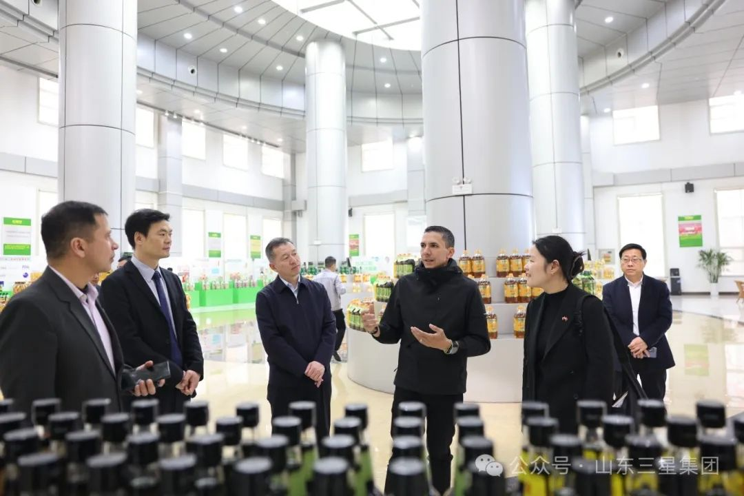 委內瑞拉Diana 食品公司總裁費利克斯·羅梅羅一行來山東三星集團考察合作