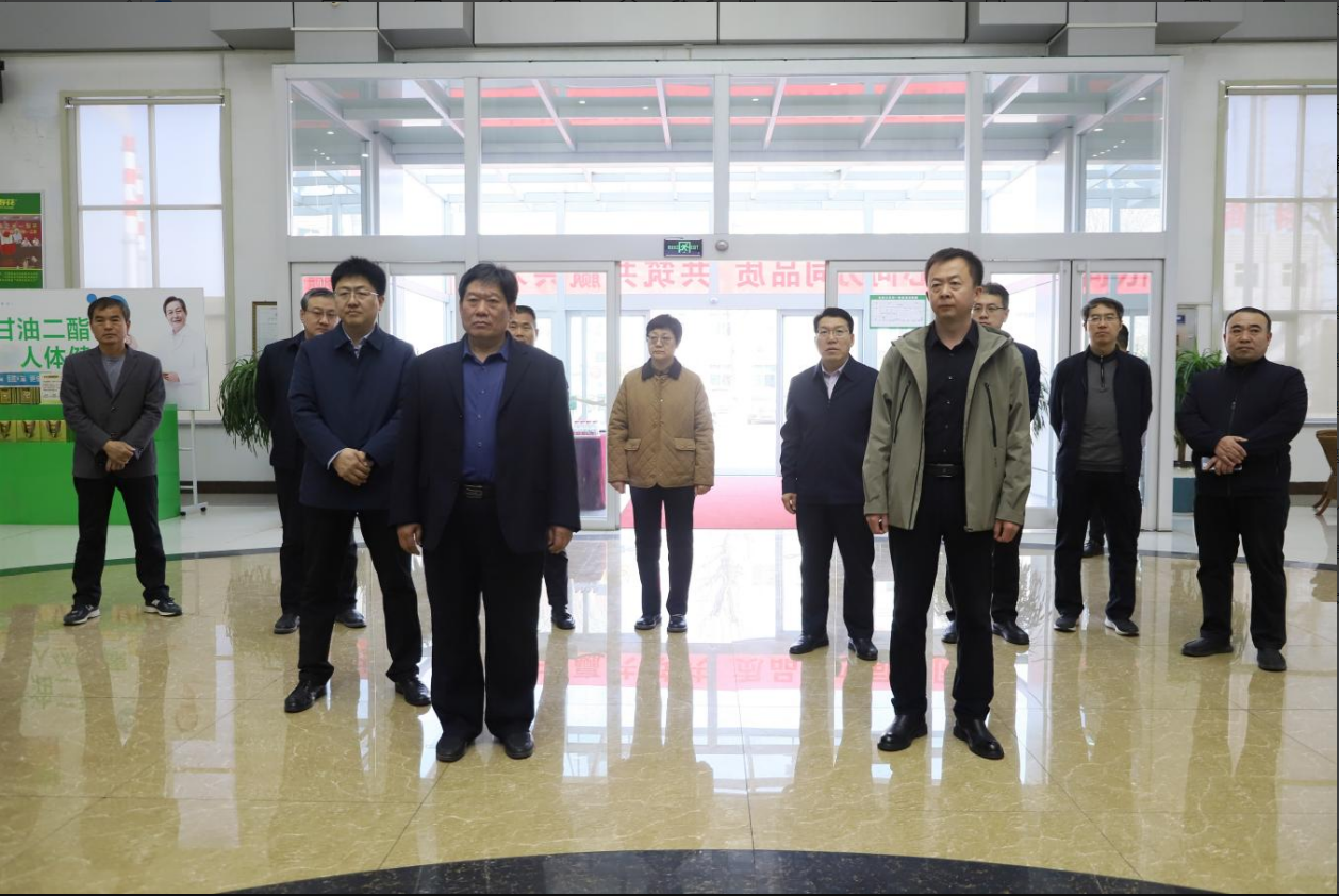 鄒平市人大常委會專題調研組來山東三星集團調研