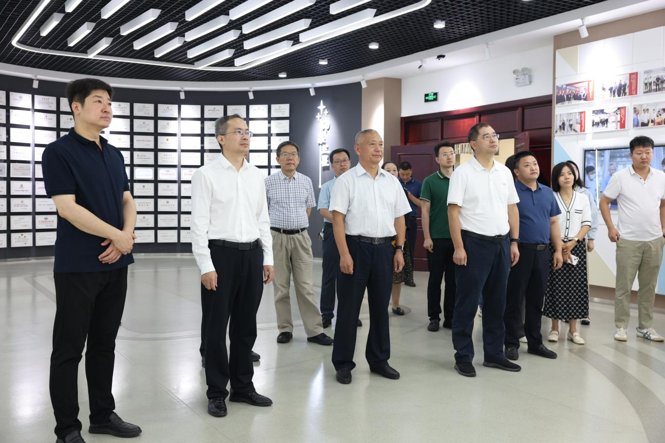 南京農(nóng)業(yè)大學(xué)食品科技學(xué)院來山東三星集團(tuán)調(diào)研